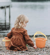 Dantoy Emmer m. Schenktuit - 16 cm - Pastel oranje - Dantoy - OneSize - Emmers