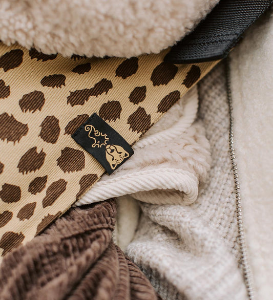 Wildride Voetenzak - De peuter Swing - Cheetah - Wildride - OneSize - Draagzakken