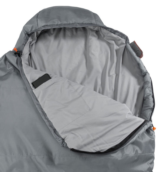 Easy Camp Slaapzak - Orbit 100 compact - Grijs - Easy Camp - OneSize - Slaapzakken