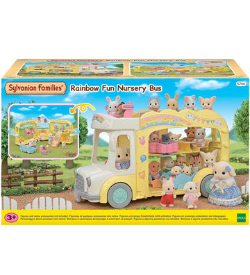 Sylvanian Families - Rainbow Fun Nursery Bus - 5744 - Sylvanian Families - OneSize - Auto´s