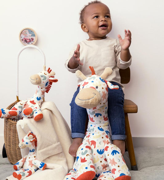 Happy Horse Knuffel - 60 cm - Groot Gilles de giraf - Happy Horse - OneSize - Knuffels