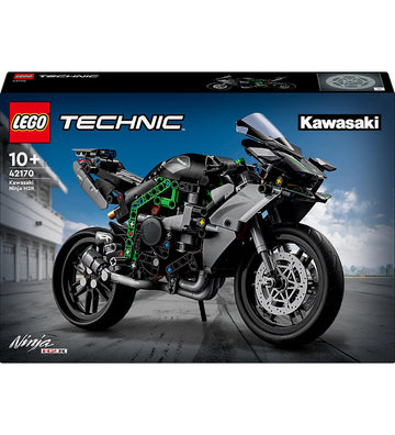 LEGO® Technic - Kawasaki Ninja H2R motor 42170 - 643 Onderdelen - LEGO® - OneSize - Blokken