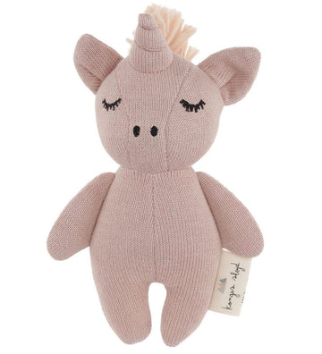 Konges Sløjd Rammelaar - Mini Unicorn - Rose Fawn - Konges Sløjd - OneSize - Ramelaren