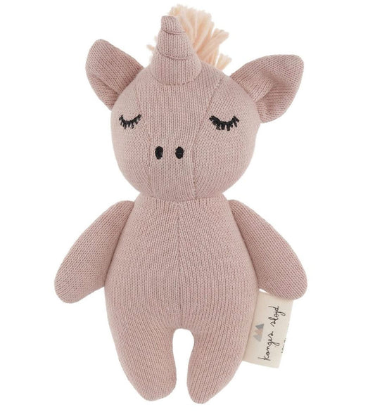 Konges Sløjd Rammelaar - Mini Unicorn - Rose Fawn - Konges Sløjd - OneSize - Ramelaren