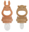 Konges Sløjd Voerbakken - 2-pack - Amandel/Terracotta - Konges Sløjd - OneSize - Food Feeders