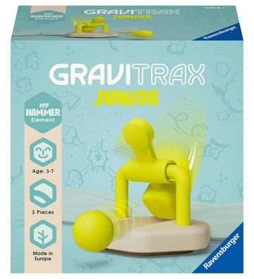 GraviTrax Junior Element - Hamer - 3 Onderdelen - GraviTrax - OneSize - Knikkerbanen