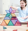 Connetix Magneetset - 48 Onderdelen - Pastel Vormuitbreidingspak - Connetix - OneSize - Magnetisch speelgoed