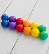 Connetix Ballen - 12-pack - Rainbow - Connetix - OneSize - Knikkerbanen