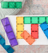 Connetix Magneetset - 18 Onderdelen - Rainbow Rechthoek - Connetix - OneSize - Magnetisch speelgoed