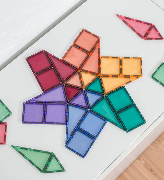 Connetix Magneetset - 32 Onderdelen - Pastel Mini Verp - Connetix - OneSize - Magnetisch speelgoed