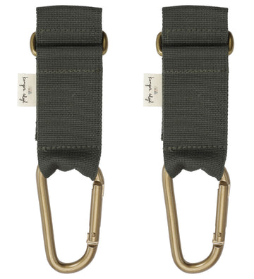 Konges Sløjd Kinderwagenriemen - 2-pack - Moss Grey - Konges Sløjd - OneSize - Wagenspanner
