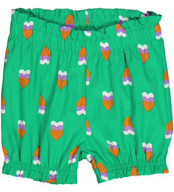 Freds World Babyshort - Heartbeat Poplin - Grass - Freds World - 68/74 - Babyshorts