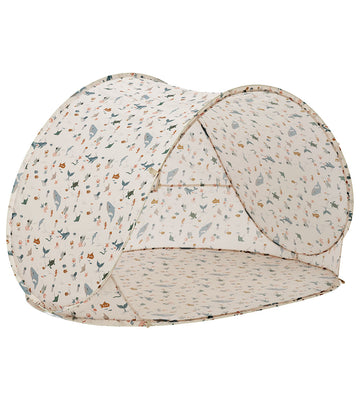 Liewood Pop Up-Beach Tent - Cassie - Sea Wezen/Sandy - Liewood - OneSize - Speeltenten