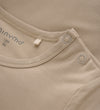 Minymo Romper s/s - Viscose - Simpelweg Taupe - Minymo - 1 jaar (80) - Rompers Korte Mouw