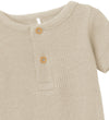 Name It Romper s/s - Noos - NbmKab - Puur Kasjmier - Name It - 1 jaar (80) - Rompers Korte Mouw