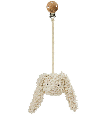 Smallstuff Kinderwagenspanner - Konijn - White Boucle - Smallstuff - OneSize - Wagenspanner