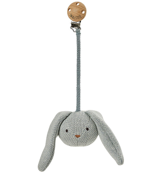 Smallstuff Kinderwagenspanner - Konijn - Soft Blue - Smallstuff - OneSize - Wagenspanner