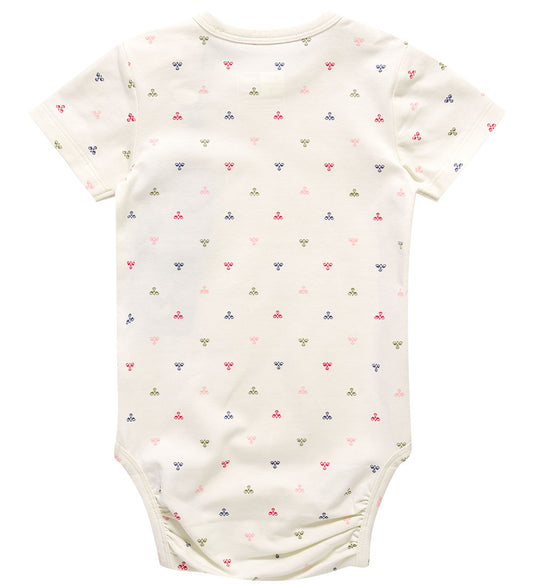 Hummel Romper s/s - hmlBeesy - Desert Rose - Hummel - 74 - Rompers Korte Mouw