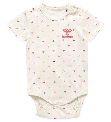 Hummel Romper s/s - hmlBeesy - Desert Rose - Hummel - 74 - Rompers Korte Mouw