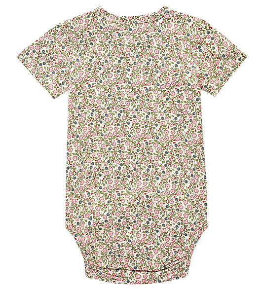 Hummel Romper s/s - hmlBerry - Elm - Hummel - 62 - Rompers Korte Mouw