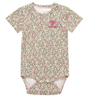 Hummel Romper s/s - hmlBerry - Elm - Hummel - 62 - Rompers Korte Mouw