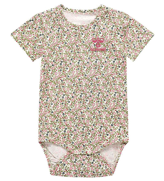Hummel Romper s/s - hmlBerry - Elm - Hummel - 62 - Rompers Korte Mouw