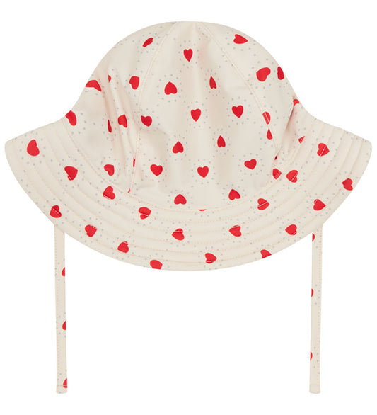 Flöss Zonnehoed - Lucy - Rouge Heart - Flöss - 48-51 cm - Zwemhoedjes