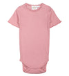 The New Romper s/s - TnsKrista - Rib - Roze Nectar - The New - 62 - Rompers Korte Mouw