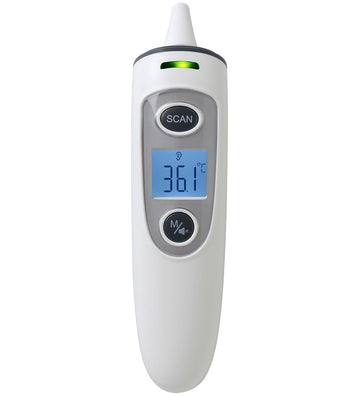 Mininor Thermometer+Thermo Set - Contactloos - Wit - Mininor - OneSize - Thermometeren