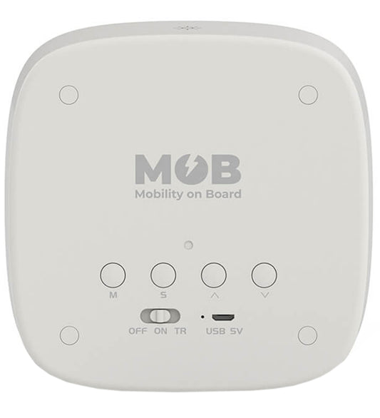 Mobility ingebouwde wekker m. Nachtlampje - Billy - Grijs - Mobility on Board - OneSize - Nachtlampen