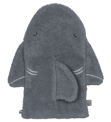 Lässig Washandje - Haai - Grijs - Lässig - OneSize - Washandjes