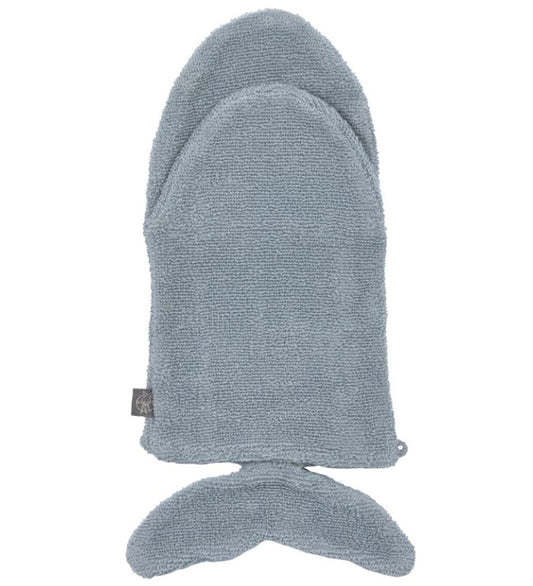 Lässig Washandje - Walvis - Blauw - Lässig - OneSize - Washandjes
