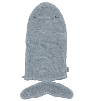 Lässig Washandje - Walvis - Blauw - Lässig - OneSize - Washandjes