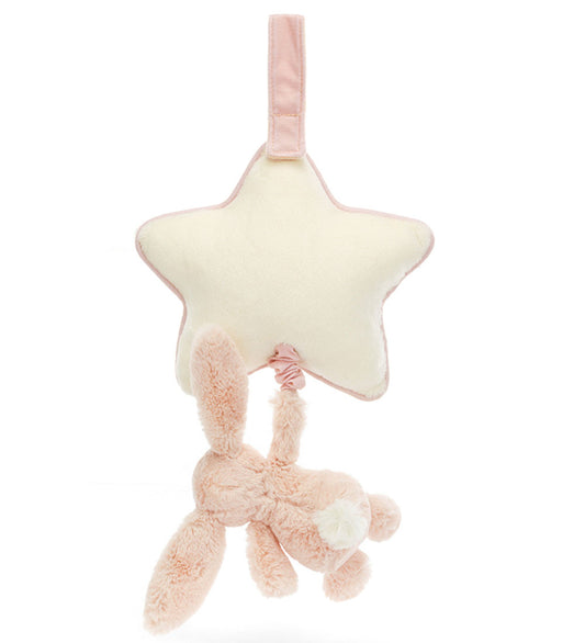 Jellycat Muziekmobiel m. Ster - Verlegen Bunny - Blush - Jellycat - OneSize - Muziekmobielen