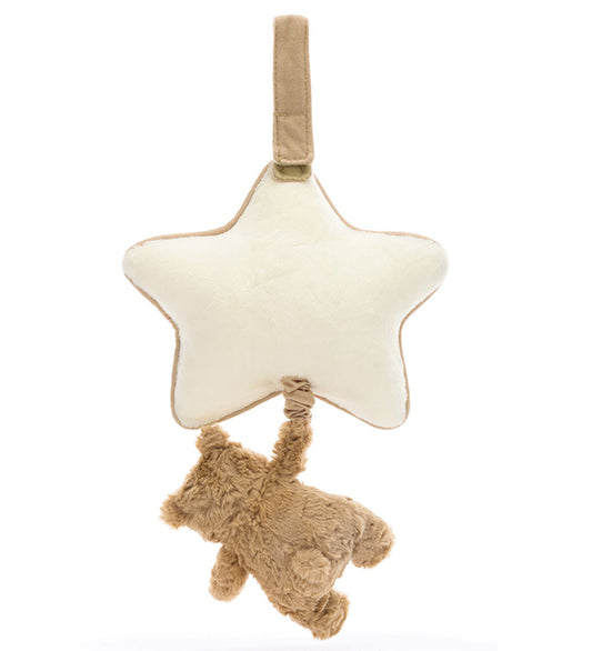 Jellycat Muziekmobiel m. Ster - Bartholomeus Bear - Jellycat - OneSize - Muziekmobielen