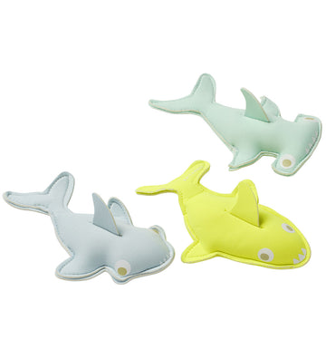 SunnyLife Duikgewichten - 3-pack - Zout De Shark - Aqua Neon Sch - SunnyLife - OneSize - Badspeelgoed