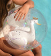 SunnyLife Strandbal - 35 cm - 3D - Princess Swan Multi - SunnyLife - OneSize - Strandballen