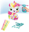 Airbrush Plush Knuffel - 23 cm - DYI Neon Eenhoorn - Airbrush Plush - OneSize - Knuffels