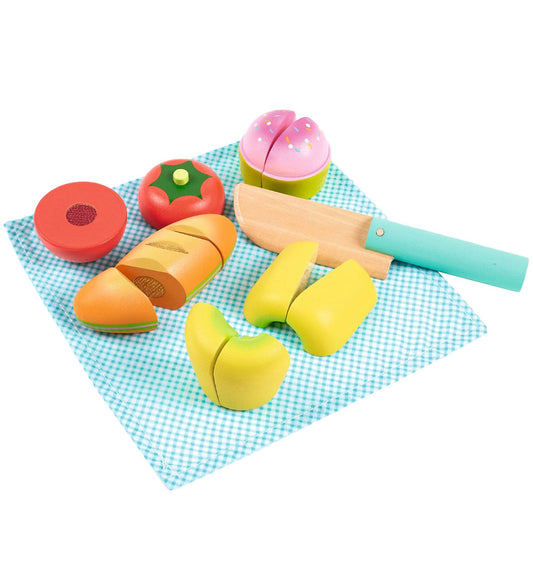 Djeco Picknick Speelgoedeten - Picknick om te knippen - Djeco - OneSize - Speelgoedeten
