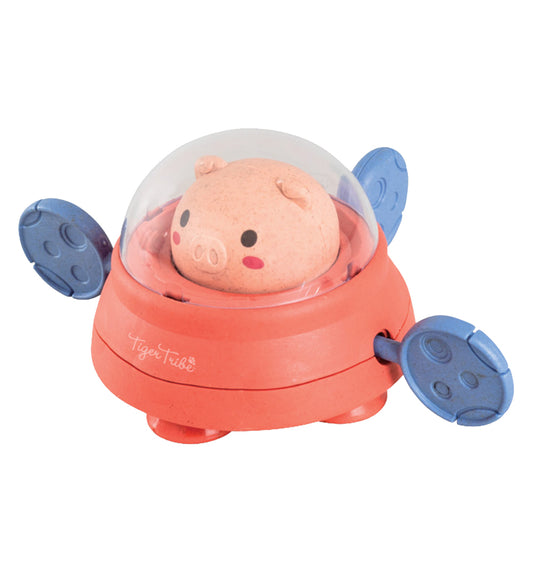 Tiger Tribe Badspeelgoed - Bath Paddle Ship - Space Piggy - Tiger Tribe - OneSize - Badspeelgoed