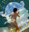 SunnyLife Luchtbed - 156x158 cm - Burgerjongen - Blue Limoen - SunnyLife - OneSize - Badspelletjes