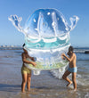 SunnyLife Luchtbed - 156x158 cm - Burgerjongen - Blue Limoen - SunnyLife - OneSize - Badspelletjes