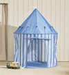 Kids Concept Speeltent - 100x130 cm - Blauw Strepen - Kids Concept - OneSize - Speeltenten