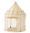 Kids Concept Speeltent - 100x130 cm - Geel Ruiten - Kids Concept - OneSize - Speeltenten