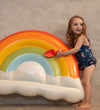 Filibabba Luchtbed - 124x78 cm - Regenboog - Filibabba - OneSize - Badspelletjes