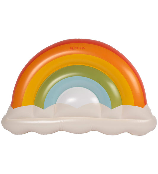 Filibabba Luchtbed - 124x78 cm - Regenboog - Filibabba - OneSize - Badspelletjes