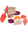 Filibabba Strandset - Silicone - Strandschatten - Filibabba - OneSize - Zandspeelgoed