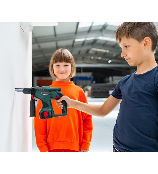 Bosch Mini Klopboormachine m. Licht/geluid- Speelgoed - Donkergr - Bosch Mini - OneSize - Gereedschap