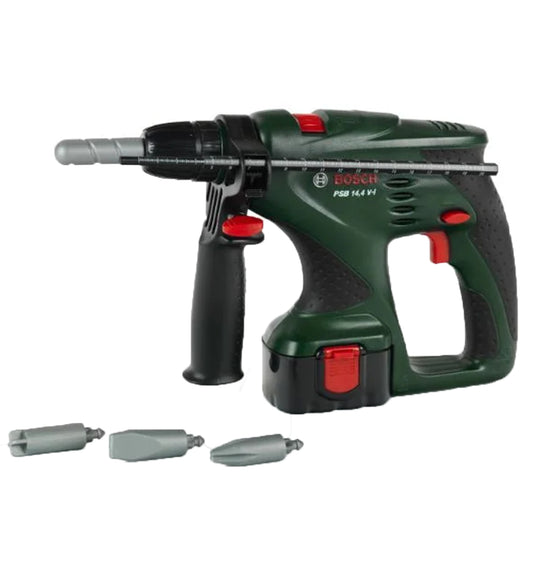 Bosch Mini Klopboormachine m. Licht/geluid- Speelgoed - Donkergr - Bosch Mini - OneSize - Gereedschap