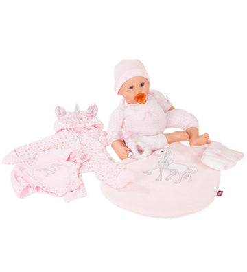 Götz Pop m. Accessoires - Cookie - 48 cm - Babyshower - Götz - OneSize - Poppen